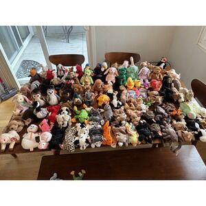 Lot of 94 Vintage Beanie Babies with Tags 1990s mint condition collectors items